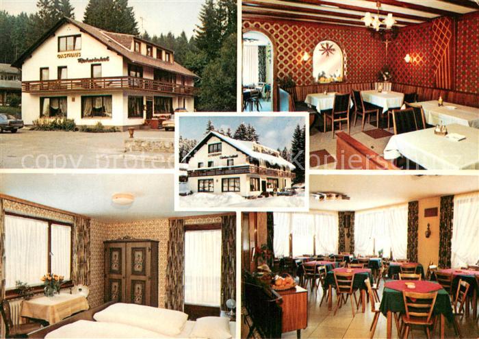 Titisee-Neustadt Gasthaus Pension Rehwinkel im Schwarzwald