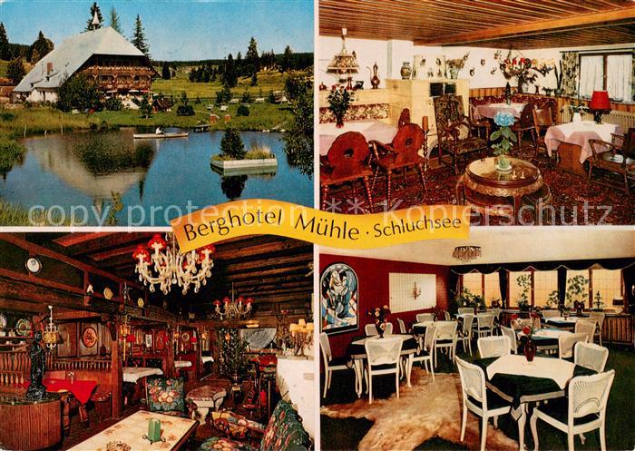 Schluchsee Berghotel Muehle Restaurant im Schwarzwald