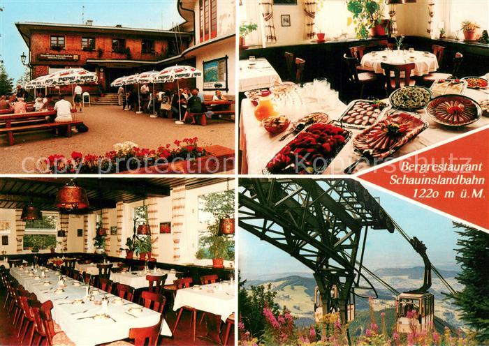 Schauinsland Bergrestaurant Schauinslandbahn Bergstation Schwarzwald