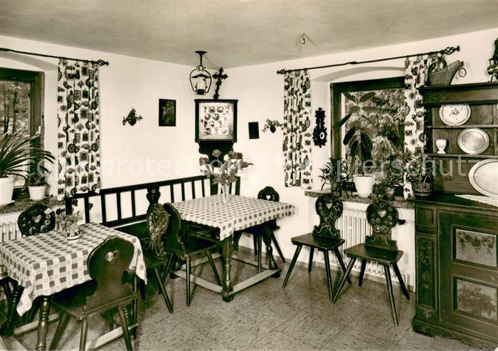 Pullenreuth Gaststaette Pension Kellermuehle Gastraum