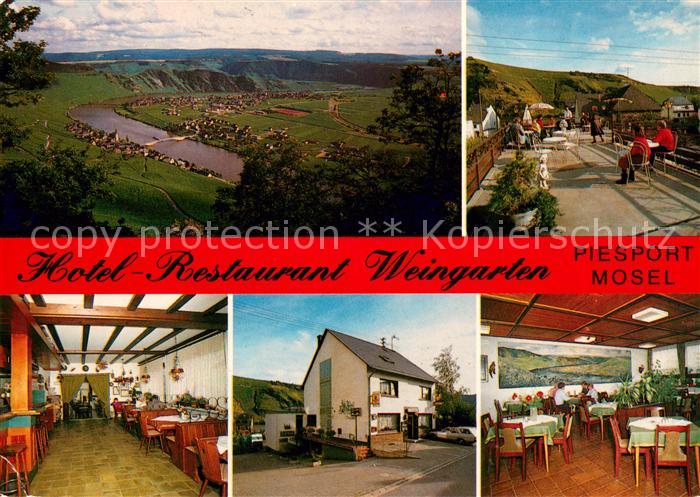 Piesport Hotel Restaurant Weingarten Panorama Moseltal