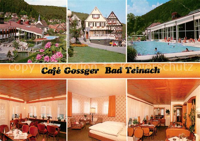 Bad Teinach-Zavelstein Cafe Gossger Hotel garni im Schwarzwald Restaurant Freiba