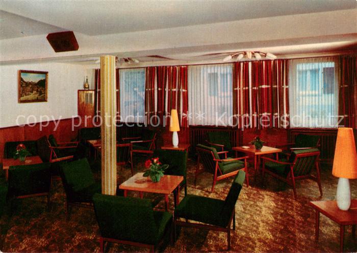 Ottenhoefen Schwarzwald AEG Telefunken Ferienheim Erbprinzen Aufenthaltsraum