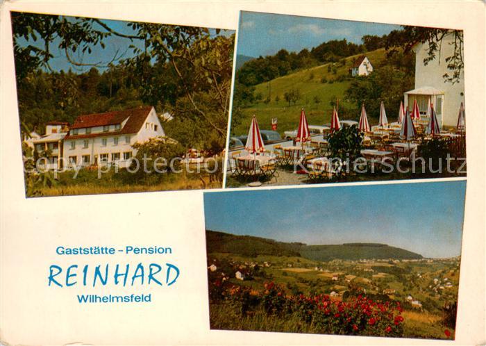 Wilhelmsfeld Gaststaette Pension Reinhard Panorama Odenwald