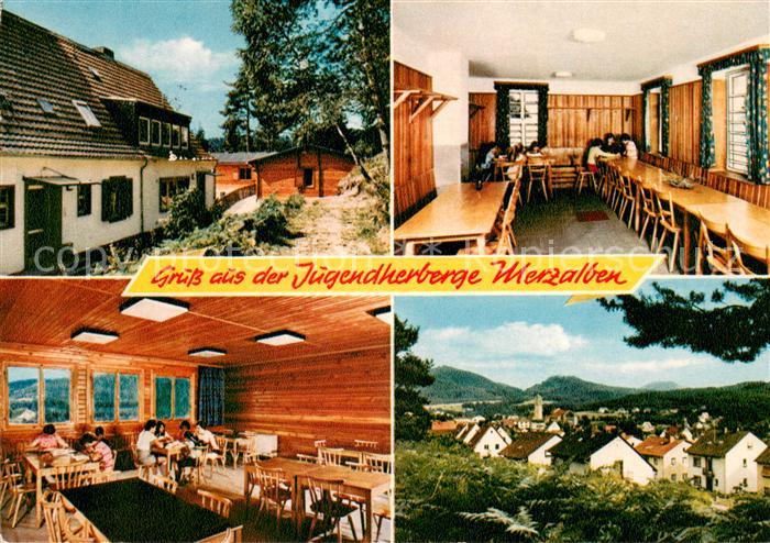 Merzalben Jugendherberge Ortsansicht