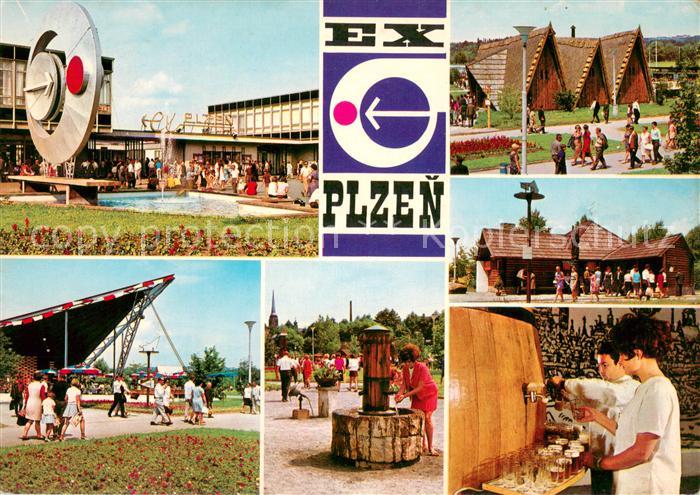 Plzen Pilsen Celostatni vystava potravin pohostinstvi a cestovani Ausstellung Me