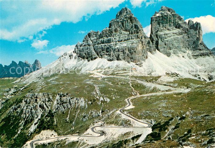 Misurina Tre Cime di Lavaredo Rifugio Auronzo Berghaus Drei Zinnen Dolomiten