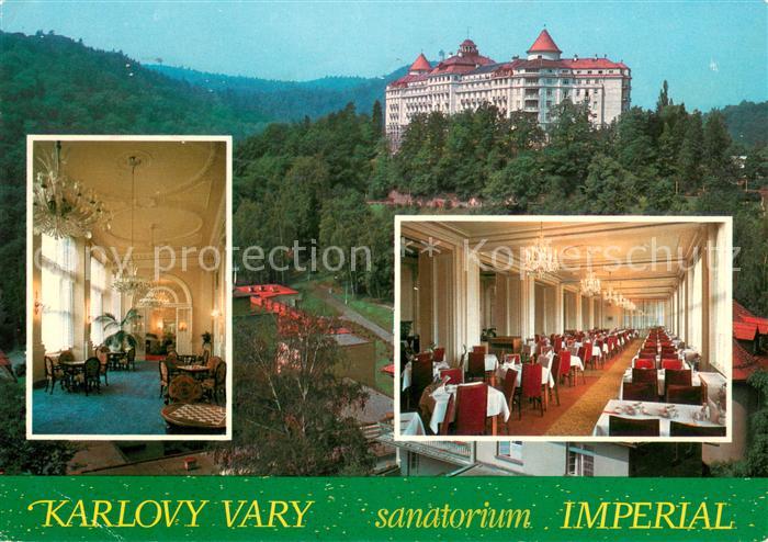 Karlovy Vary Karlsbad Sanatorium Imperial Restaurant