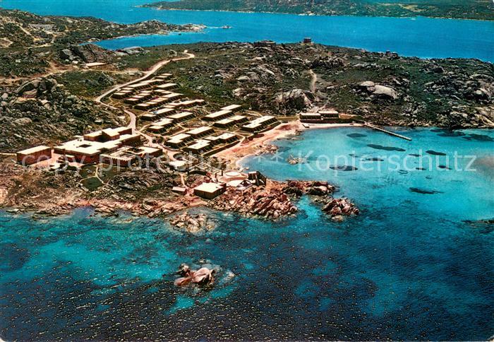 La Maddalena Isola San Stefano Club Mediterranée veduta aerea