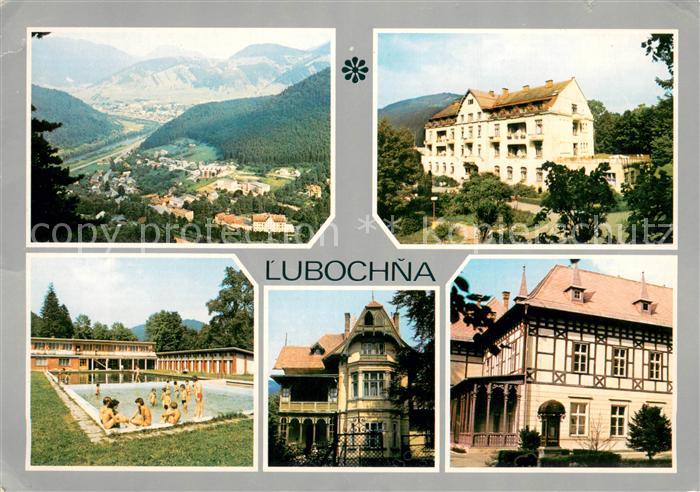 Lubochna Panorama Hotel Alte Gebaeude Freibad