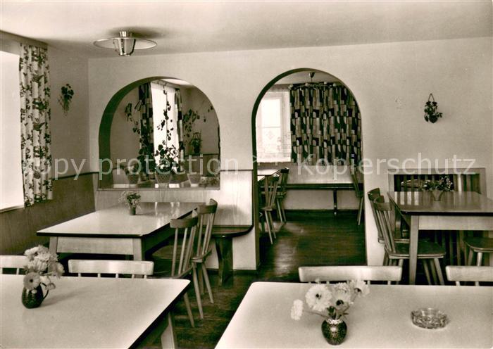 Polsingen Pension A. Meyer Gastraum