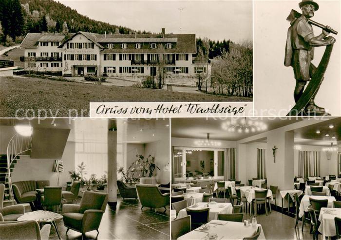 Bischofsmais Hotel Restaurant Wastlsaege Skulptur