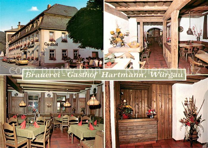 Wuergau Brauerei Gasthof Hartmann Restaurant