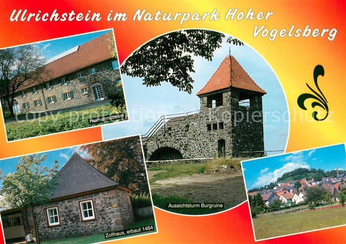 Ulrichstein Naturpark Hoher Vogelsberg Heimatmuseum Zollhaus 15. Jhdt. Aussichts