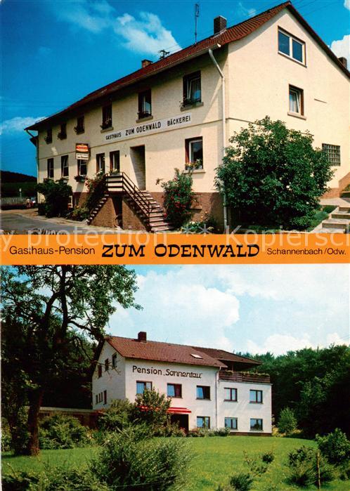 Schannenbach Gasthaus Pension Zum Odenwald