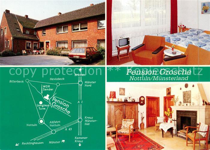 Nottuln Pension Grosche Fremdenzimmer Kaminzimmer