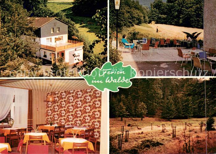 Schmittlotheim Gasthaus Pension Zum Elsebach Terrasse Natur