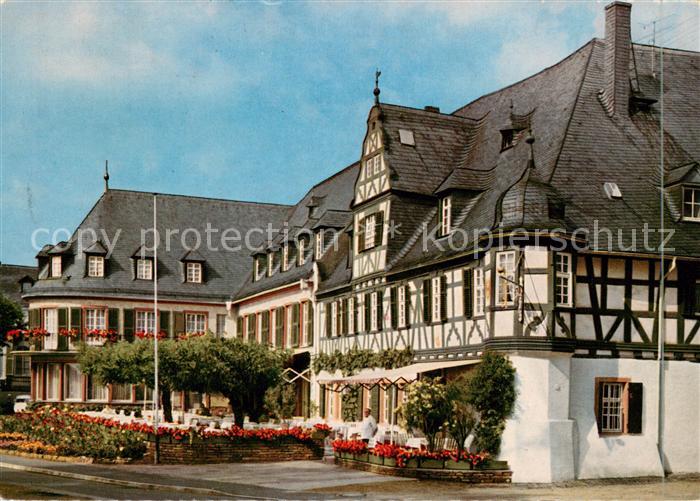 Oestrich-Winkel Hotel Schwan Fachwerkhaus