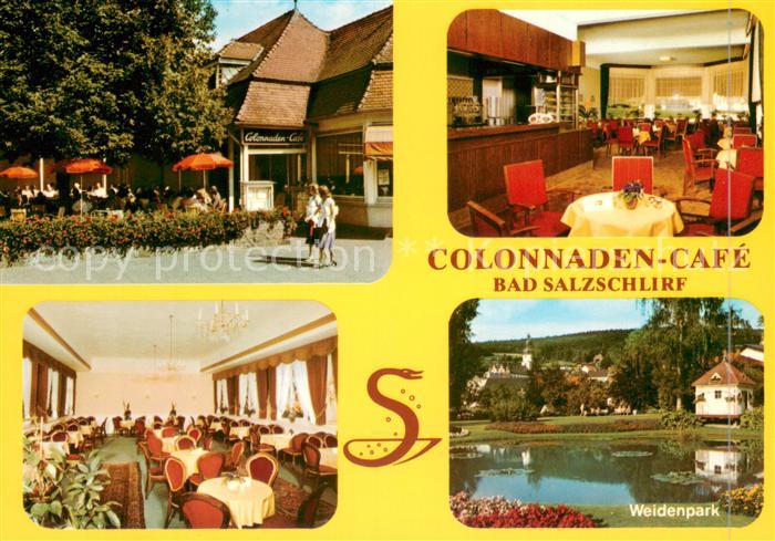 Bad Salzschlirf Colonnden Cafe Tanzlokal Weidenpark