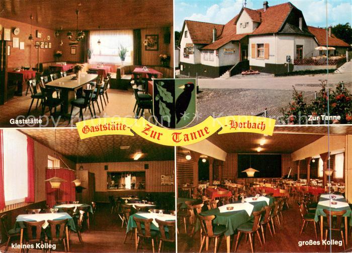 Horbach Freigericht Gaststaette Zur Tanne Kolleg