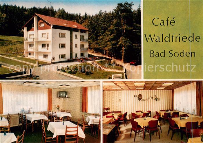 Bad Soden Stolzenberg Cafe Hotel Pension Waldfriede Restaurant