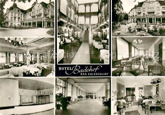Bad Salzschlirf Hotel Badehof Restaurant Halle