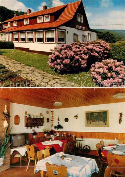 Reinhardshagen Pension Zimmermann Gastraum