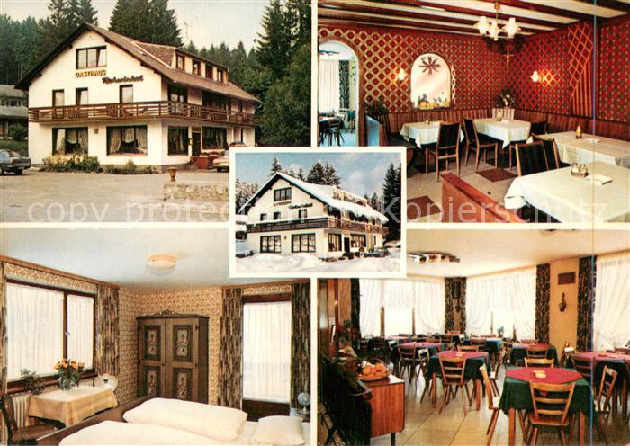 Titisee-Neustadt Gasthaus Pension Rehwinkel im Schwarzwald