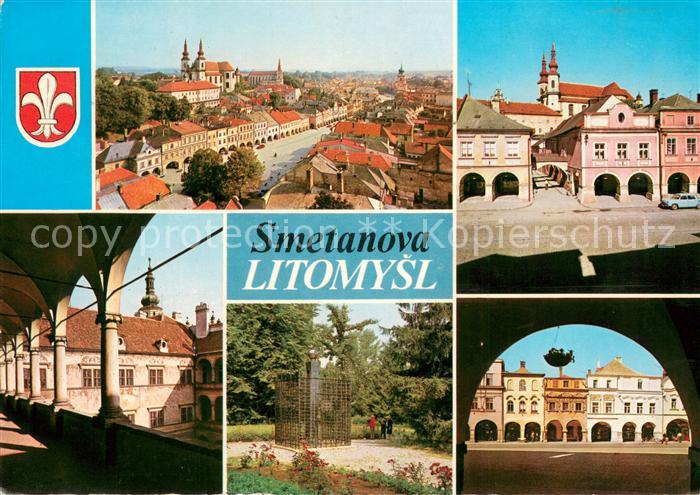 Litomysl Panorama Arkady Ruzovy Cast namesti U Rytifu