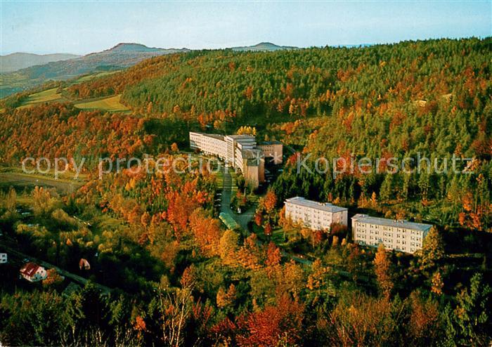 Schwabthal Sanatorium Lautergrund mit Staffelberg Fliegeraufnahme