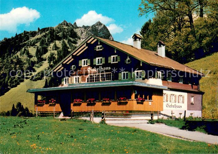 Hinterstein Bad Hindelang Berggasthof Giebelhaus