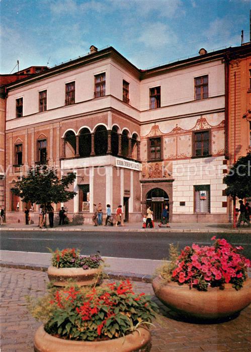 Banska Bystrica Benickeho dom nanamesti SNPs arkadovou loggiou z roku 1660