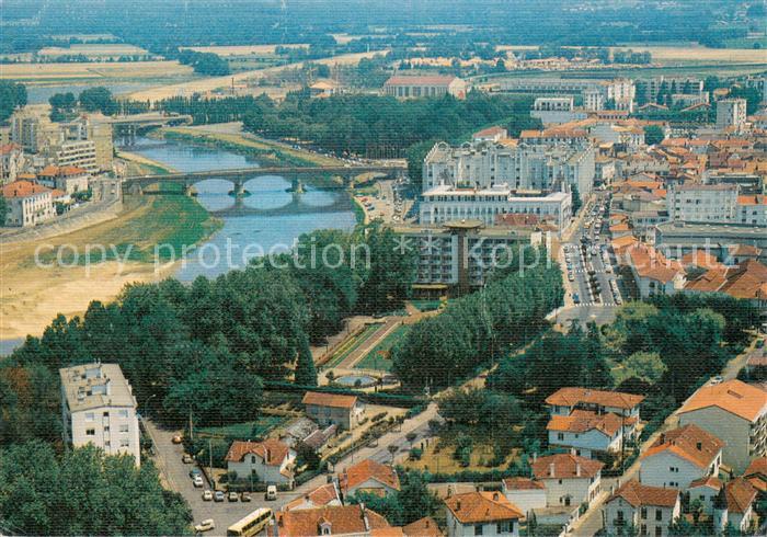 Dax Landes Vue generale aerienne
