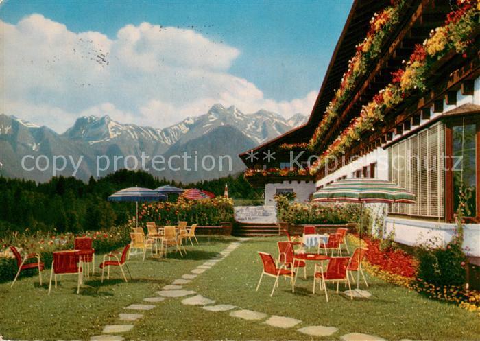 Sonthofen Oberallgaeu Kur und Sporthotel Allgaeuer Berghof