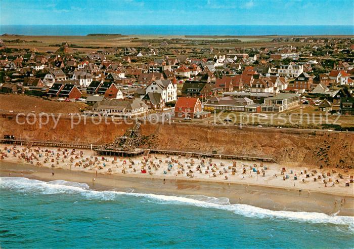 Wenningstedt Sylt Fliegeraufnahme