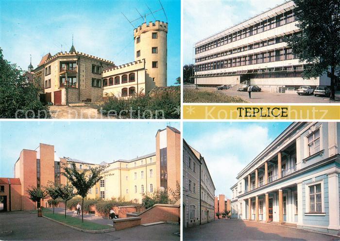 Teplice Doubravka Dum kultury Sanatorium Fucik Lazenska ulice