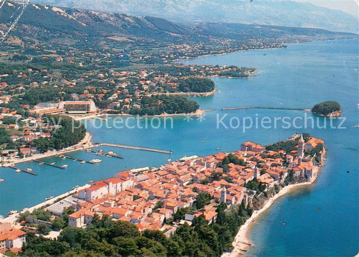 Rab Croatia Fliegeraufnahme
