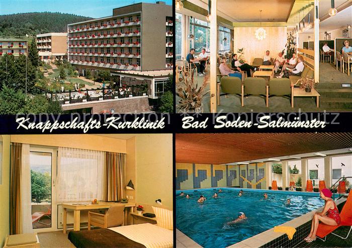 Bad Soden-Salmuenster Knappschafts Kurklinik Aufenthaltsraum Zimmer Hallenbad