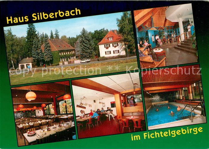 Selb Haus Silberbach Speisesaal Gastraum Hallenbad