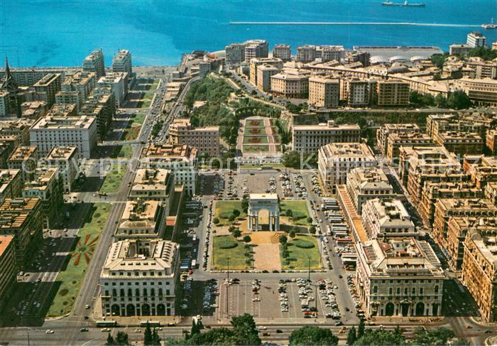 Genova Genua Liguria Piazza della Vittoria Veduta aerea