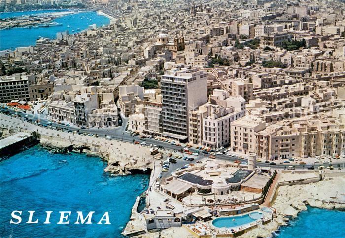 Sliema Fliegeraufnahme