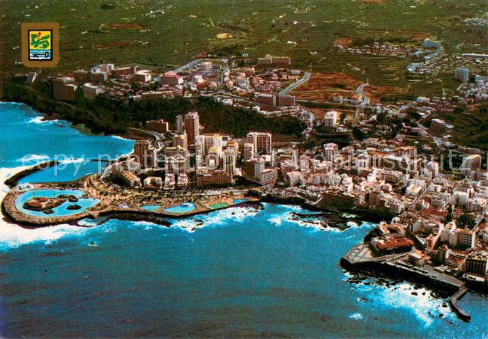 Puerto de la Cruz Fliegeraufnahme