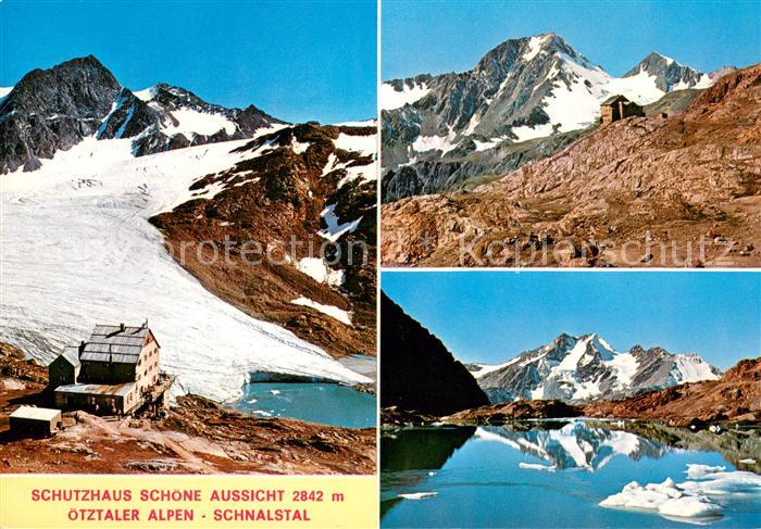 Schnalstal Schutzhaus Schoene Aussicht Panorama
