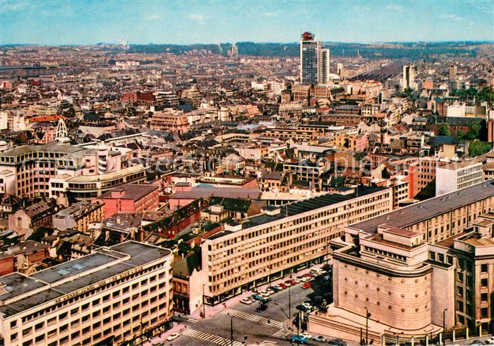 Bruxelles Bruessel Fliegeraufnahme