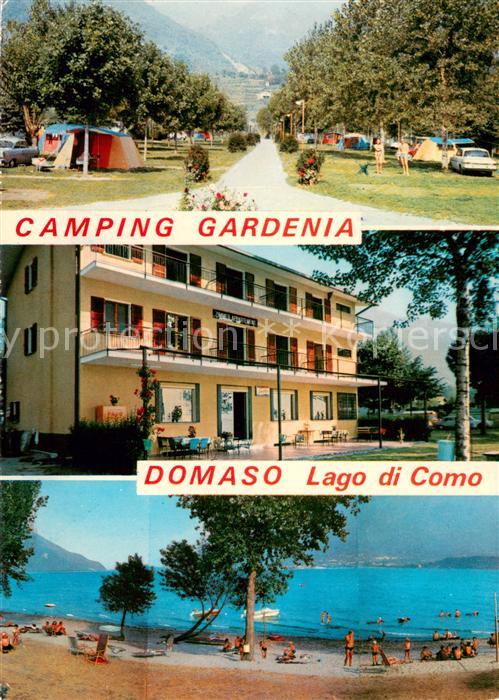 Domaso Camping Gardenia Gasthaus Strandpartie