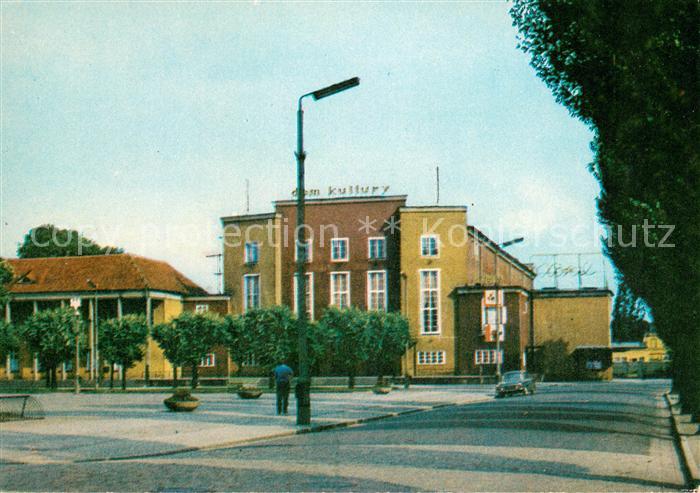 Pila al Piastow Schneidemuehl Pommern PL Dom Kultury na placu Stanislawa Staszic