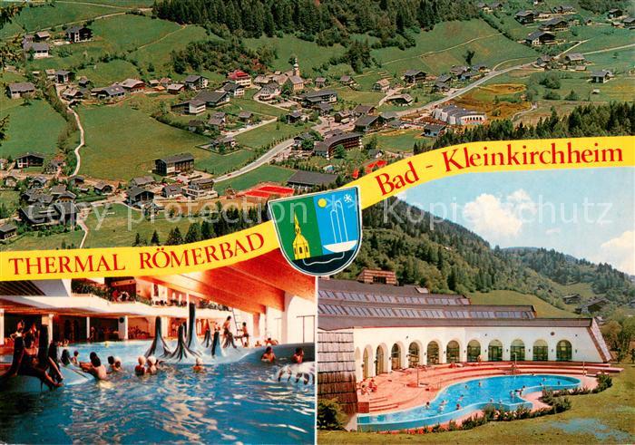 Bad Kleinkirchheim Kaernten Fliegeraufnahme Thermal Roemerbad Freischwimmbecken