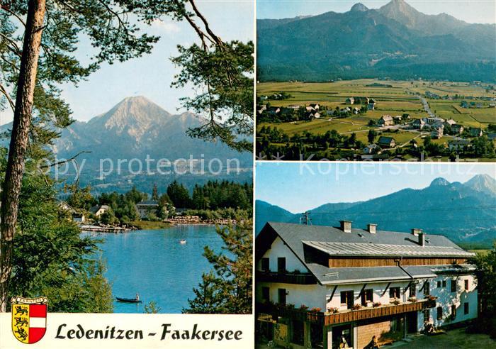 Ledenitzen Faakersee Panorama Gaestehaus Schreier