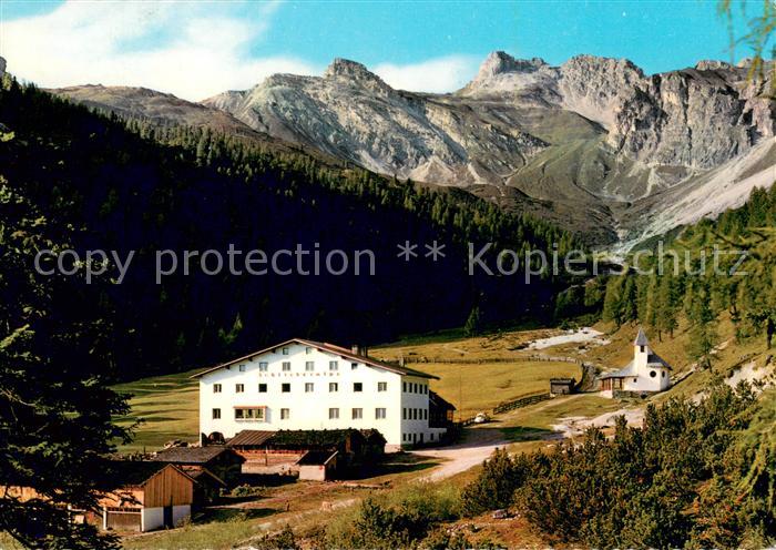 Stubaital Schlicker Alm mit Hohem Burgstadl