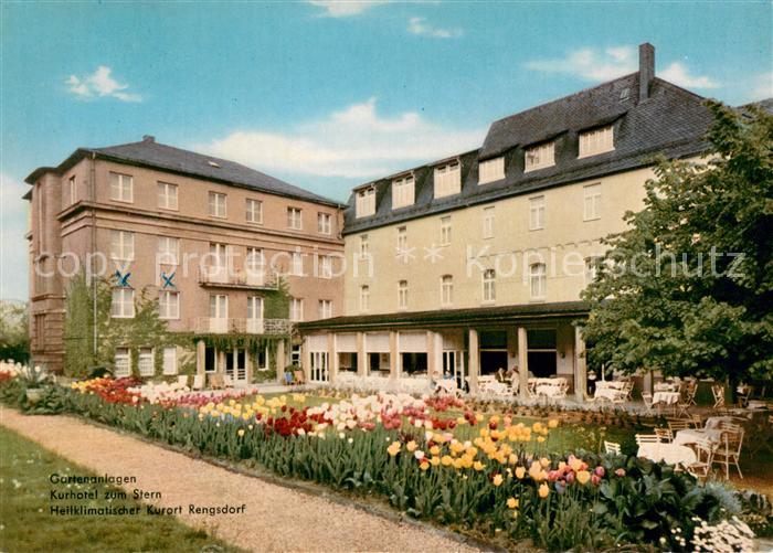 Rengsdorf Gartenanlagen Kurhotel zum Stern Heilklimatischer Kurort